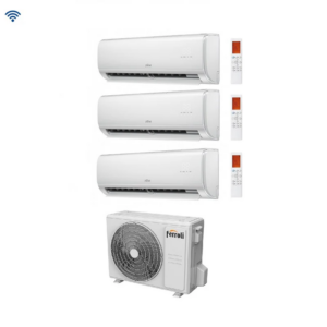 Climatizzatore Condizionatore Dual Split Inverter Ferroli Giada M 9000+9000 btu con 18-2 Wi-Fi Integrato Alexa e Google HOME 9+9 - NOVITA